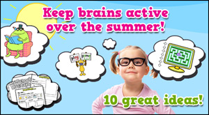 Ideas to keep brains active over the summer