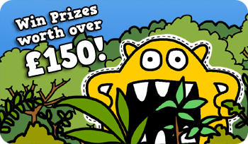 Over £150 Prize pot in Busy Things Monster competition