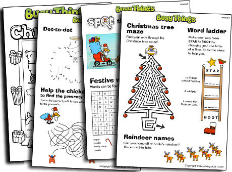 Christmas activities for kids to do at home