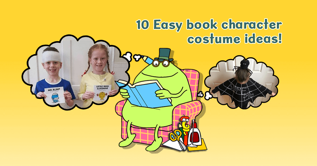 10 quick and easy world book day costume ideas