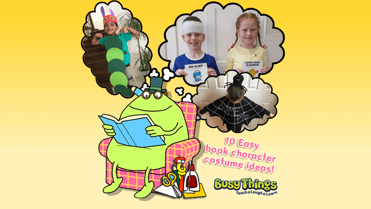 10 quick and easy World Book Day costume ideas! - Busy Things Blog