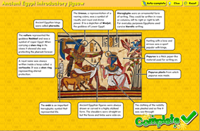 Ancient Egypt introductory jigsaw