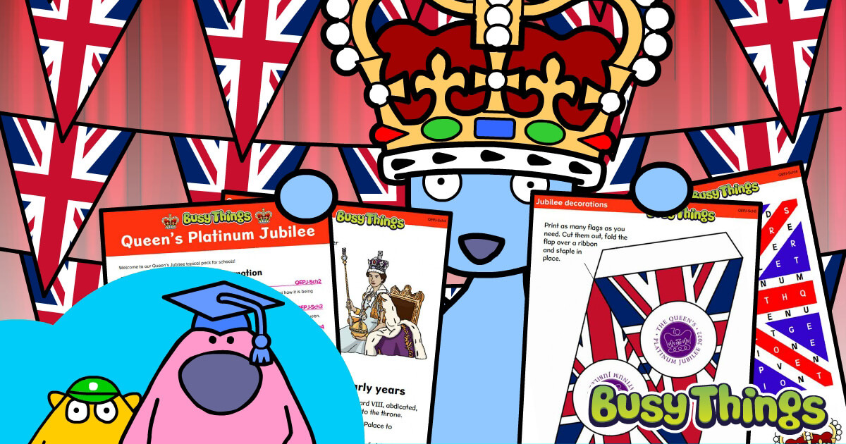 Queen's Platinum Jubilee pack blog
