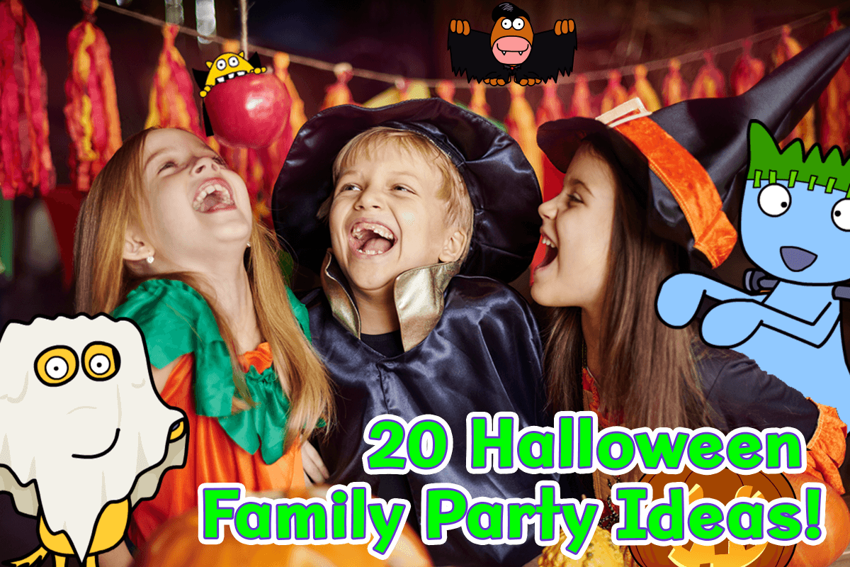 Halloween Family party ideas blog header