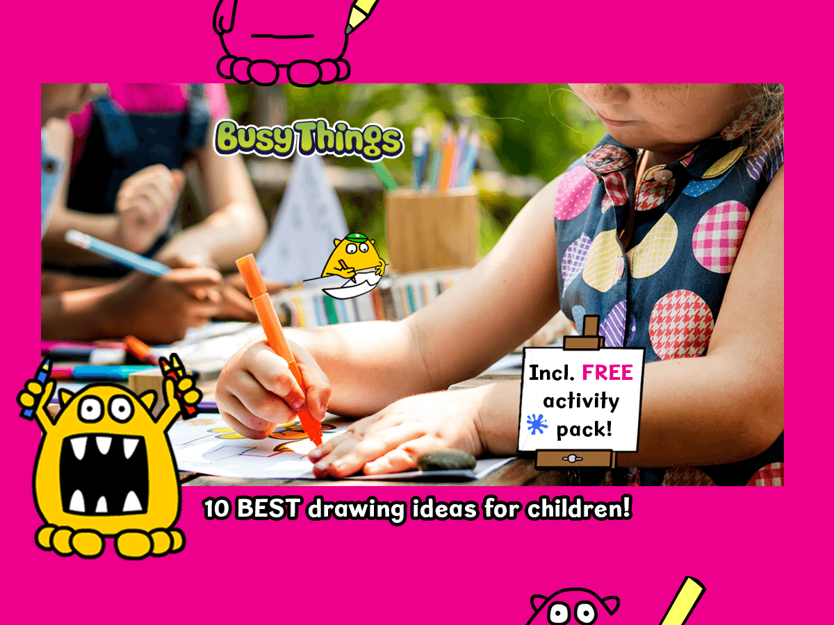 How drawing can help kids to learn better