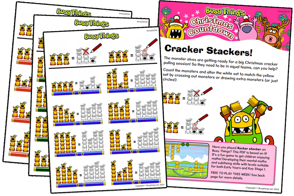 Free christmas cracker game