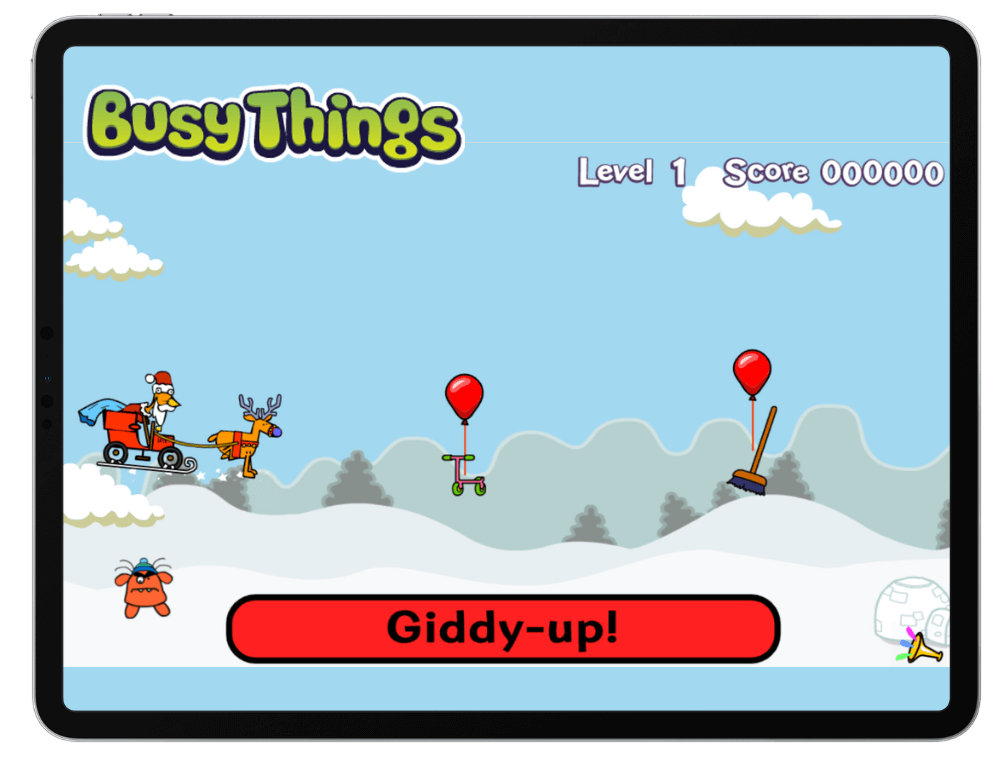 Collect Presents in Christmas game