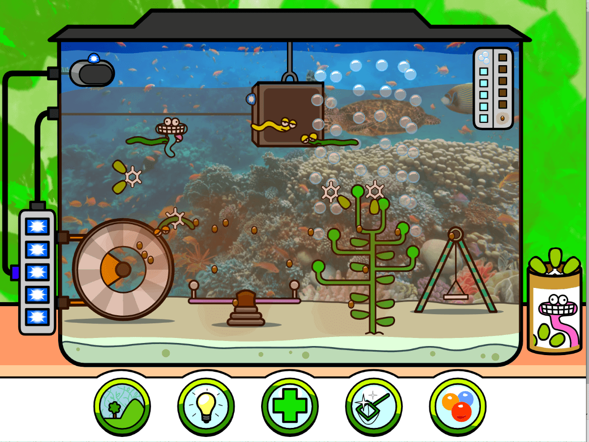 Screenshot from Eco worm world