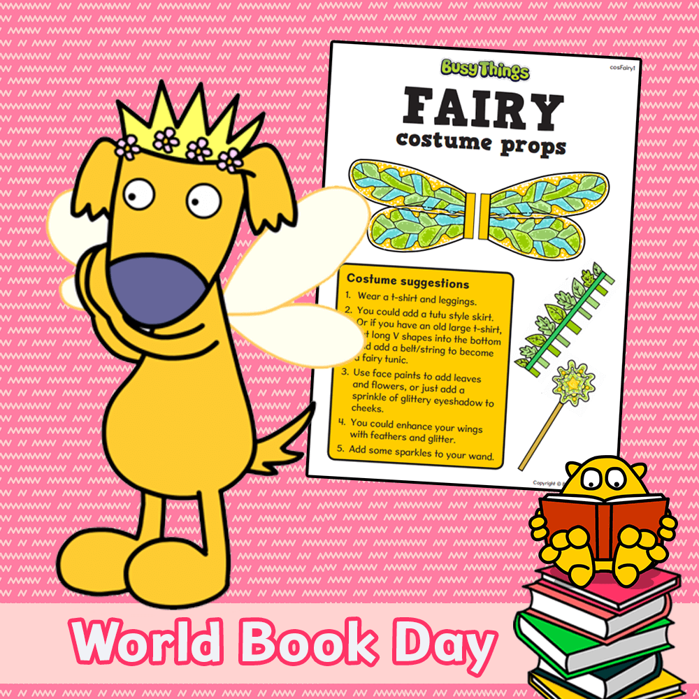 Free Fairy World Book Day Costume