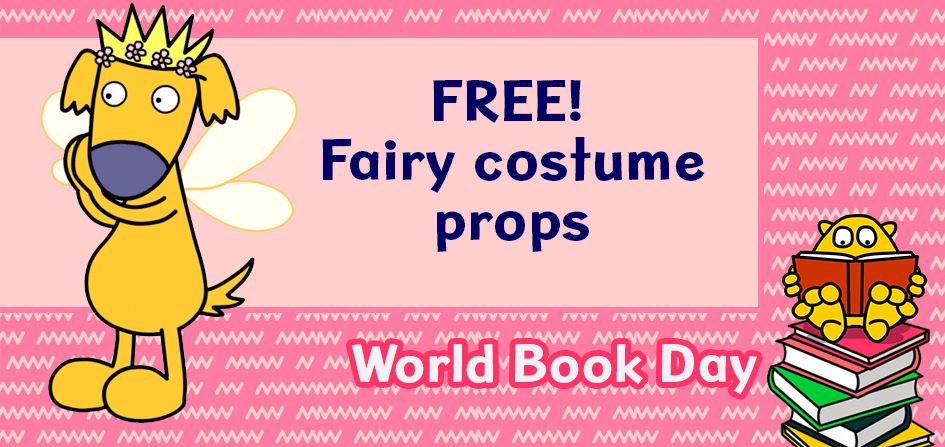 Free fairy costume props for World Book Day