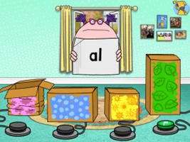 Advanced sound seek phonics activity