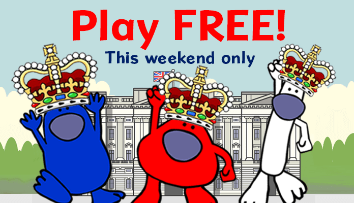 Free coronation activities to play on Busy Things this weekend
