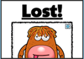 Lost toy poster