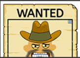 Wanted: dead or alive poster