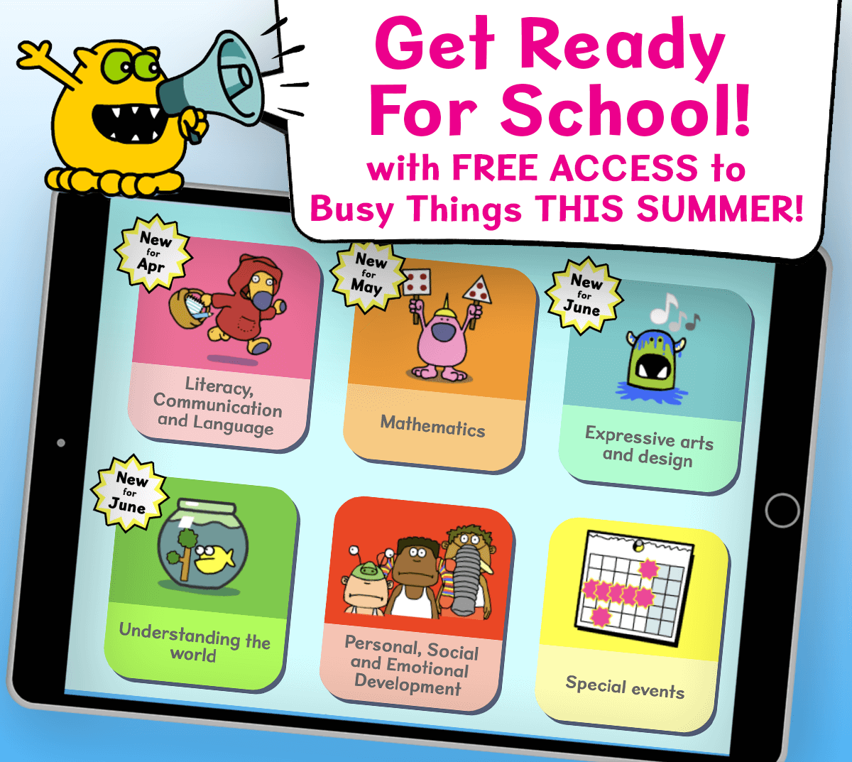 get ready for school activities free