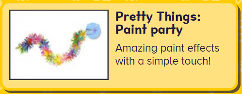 Pretty Things Paint Party: A lovely creative game that will help any child create beautiful artwork