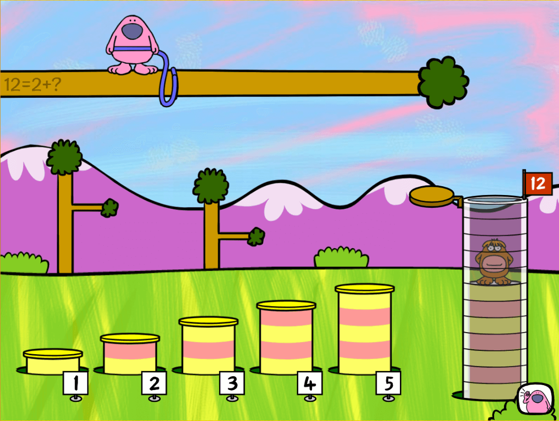 Number jump activity screenshot