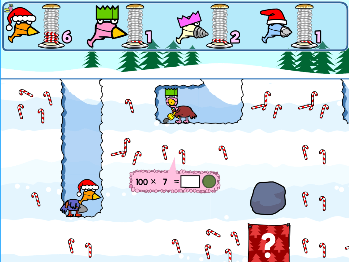 Miner Birds Xmas screenshot