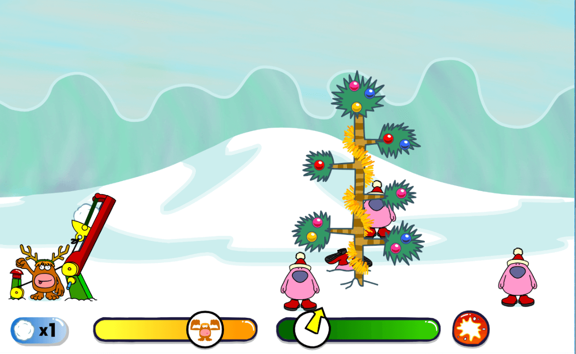 Snowball shootout screenshot