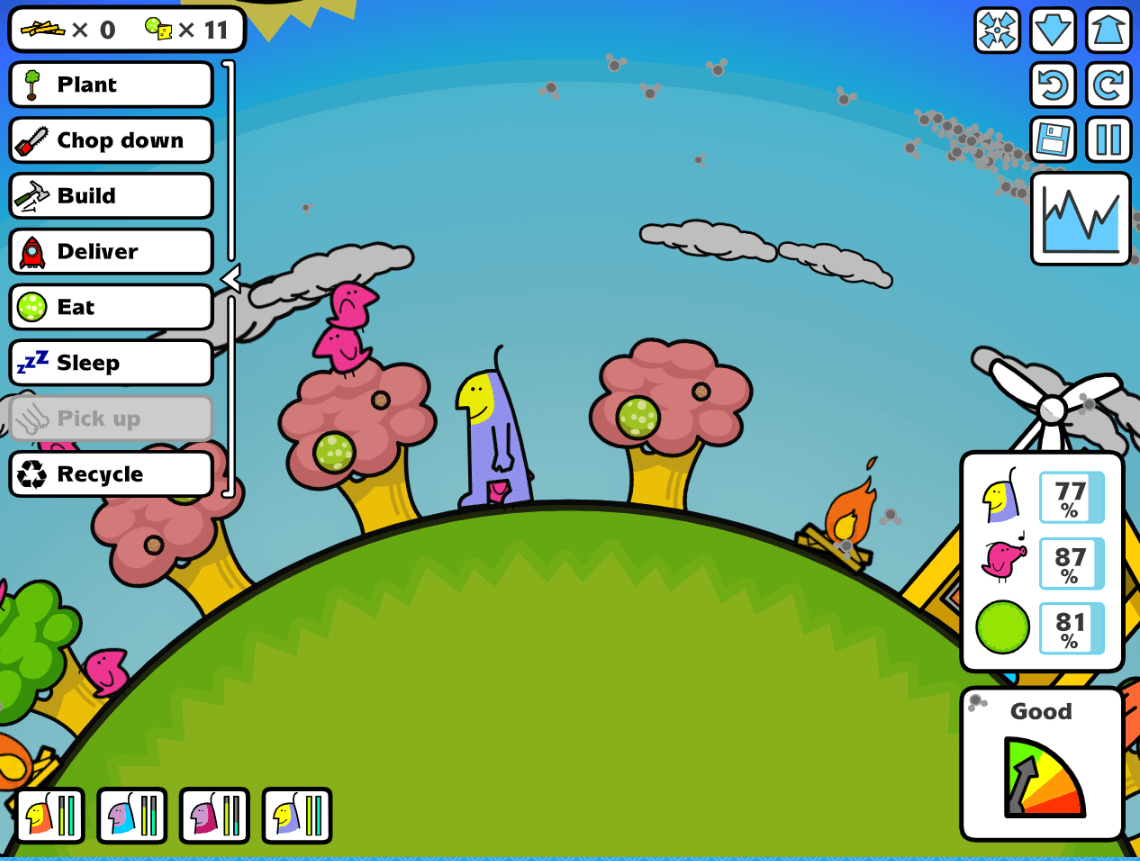 Tree World activity screenshot