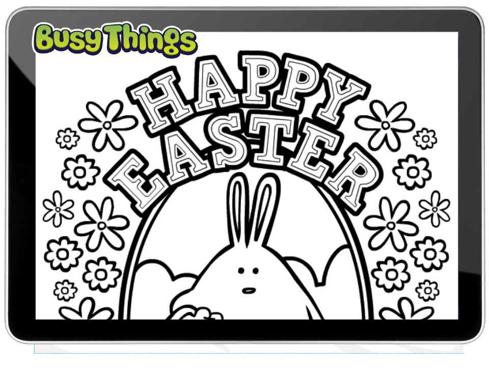 Busy Things Easter printables