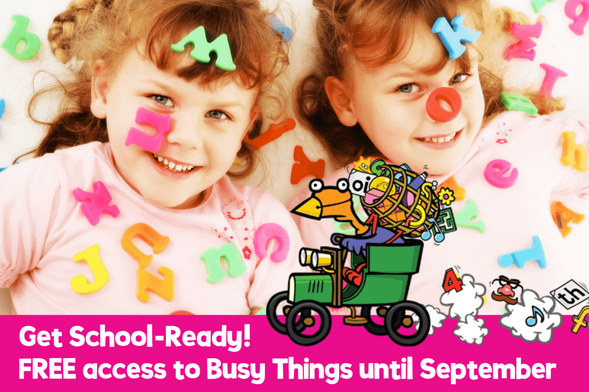 Starting school in September? Play these FREE learning games!