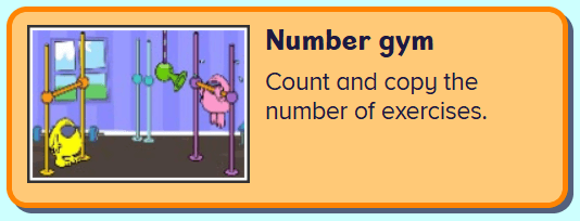 Number Gym - Early numbers games to get school-ready