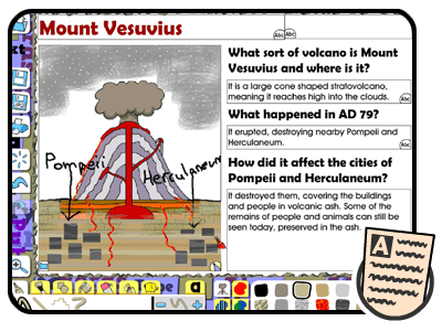 write about mount vesuvius