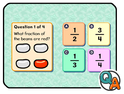 fractions quiz