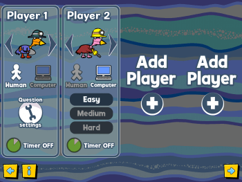 Miner birds add player