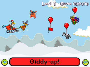 Santas sleigh dash
