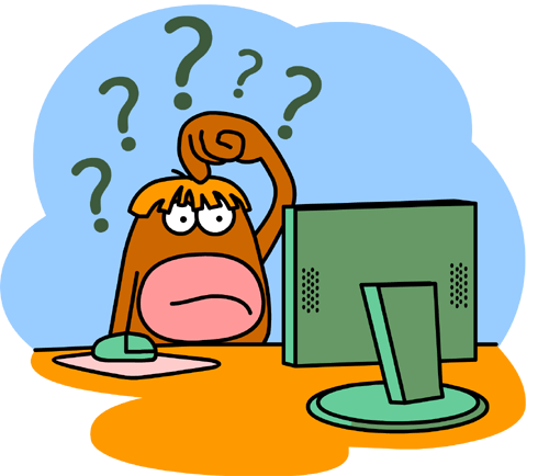 monkey at the computer