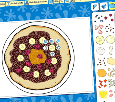 Make a pancake activity