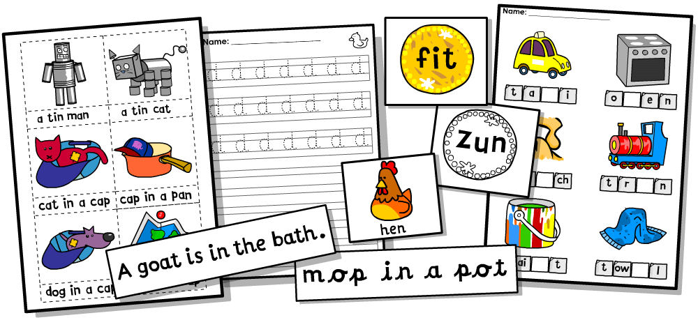 create custom phonics worksheets